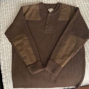 Men’s Commando sweater, Henley